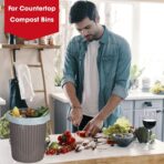 Compost Bags, Compostable Trash Bags 3 Gallon Compostable Bags Small Compost Bags for Countertop bin Extra Thick 0.71 Mil. ASTM D6400 Certified By BPI and TÜV AUSTRIA (3 Gallon, 100 Units) - Image 6