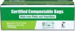 Compost Bags, Compostable Trash Bags 3 Gallon Compostable Bags Small Compost Bags for Countertop bin Extra Thick 0.71 Mil. ASTM D6400 Certified By BPI and TÜV AUSTRIA (3 Gallon, 100 Units) - Image 9