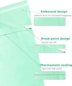 Trash Bags Small 1.2 Gallon AYOTEE, Garbage Bags for Home Office Kitchen fit 5 Liter 5L,1 Gal,74 count, Mini Compostable Bathroom Wastebasket Can Liners(Green) - Image 7