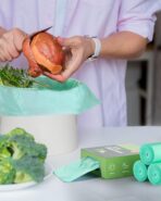 Trash Bags Small 1.2 Gallon AYOTEE, Garbage Bags for Home Office Kitchen fit 5 Liter 5L,1 Gal,74 count, Mini Compostable Bathroom Wastebasket Can Liners(Green) - Image 8