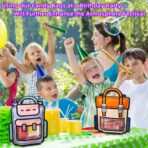 Lati Cute Goodie Kids Gift Bags - 20PCS Large Plastic Reusable Prefilled Goodie Bulk Party Favors Bags with Handles for Return Gift Kids Birthday,Snack,Candy,Party and Classroom Favorand Bags - Image 3