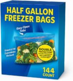 Freezer Storage Bags, (144 Count Half Gallon Size) - Image 3