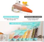 Sous Vide Bags Reusable, Vacuum Food Storage Bags 15 pcs (S M L each size 5pcs) Comes with 4 sealing sliders PA&PE material Double zipper Long-lasting freshness Bag for Cooking, Food Storage - Image 6