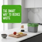 Eco Green Living 6 Litre Compostable Bin Liners, Plastic Free & Recyclable Caddy Bags for Food Waste, Leak Resistant Small Bin Liners, 36 x 66 cm - Six Pack (180 Bags) - Image 9