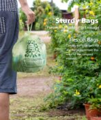 AYOTEE Compost Bags 1.6 Gallon with Handle Tie, 75 Count Compostable Trash Bags 1.6 Gallon Trash Bag, Small Biodegradable TrashBags Food Waste Liner, Small Compostable Bag for Kitchen Compost Bin - Image 9