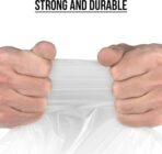 Ultrasac 20-30 Gallon 0.8 MIL Clear Drawstring Trash Bags - 30" x 33" - Pack of 36 - For Home, Kitchen, Bathroom, & Office - Image 4