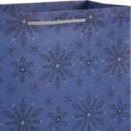 Hallmark Assorted Christmas Gift Bags Bulk - Snowflake, Tree, Snowman, Plaid (18 Gift Bags: 5 Small 5", 4 Medium 8", 4 Large 11", 3 XL 14", 2 Bottle Bags) for Holiday Parties, Hanukkah, Weddings - Image 5