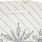 Hallmark Assorted Christmas Gift Bags Bulk - Snowflake, Tree, Snowman, Plaid (18 Gift Bags: 5 Small 5", 4 Medium 8", 4 Large 11", 3 XL 14", 2 Bottle Bags) for Holiday Parties, Hanukkah, Weddings - Image 9