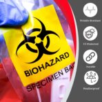 SurgiMac 10-15 Gallon Red Infectious Waste Bag - Heavy Duty 24x32 Inch - Biohazard Disposal Bag for Medical, Laboratory, and Industrial Use | Case of 500 - Image 7