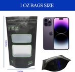 1 Ounce Bags,50 Pack Lock & Seal Storage & Curing Bags Heat Sealable upright terp bags 5.9" x 9.8" x 3.15" Inch (28g) - Image 3