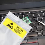 MECCANIXITY 200 Pcs Anti Static Bags 3.1" x 5.9" Open Top with Hole ESD Shielding Bag with Labels for Hard Drive HDD SSD Electronic Device Motherboards, Silver - Image 6