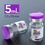 Ks-Tek Sterile Empty Vials with Self Healing Injection Port,with Flip Off Aluminum Cap,Sterile Package (5ml,10) - Image 3