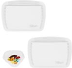 2 Pieces Pill Organizer Reusable Pocket Pill Case Portable Open Pill Pouch Silicone Small Pill Box Pill Container Pill Holder Pill Bags Organizing Medication, Vitamins, and Tablets for Travel (White) - Image 2