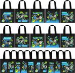 20 PCS Video Game Party Favor Bags Gamer Gift Bags Treat Gift Bags for Kids Game On Birthday Party Video Game Theme Party Baby Shower Level Up Goodie Bags Supplies (GAME 01) - Image 2