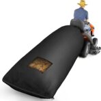 2025 Upgraded Large Lawn Tractor Leaf Bag, 78.7"x 51.1" Capacity Leaf Collector, Grass Catcher Bag for Fast Leaf Collection, Heavy Duty Leaf Grass Collection Bagger, Fits for Most Riding Lawn - Image 2