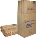 30 Gallon Lawn & Leaf 2-Ply Heavy-Duty Yard Waste Compost Refuse Paper Bags, Eco-Friendly, Tear Resistant, Self Standing, Biodegredable, Made in USA, 10 Count - Image 2