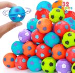32PCS Fidget Spinner Soccer Balls Sports Party Favors Bulk for Kids 4-8 8-12 Easter Egg Fillers Birthday Goodie Treat Bag Stuffers Classroom Treasure Toys Carnival Prizes Pinata Return Gifts - Image 2