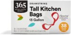 365 by Whole Foods Market, Flextra Strength Drawstring Tall Kitchen Trash Bags, 13 Gallon, 38 Count - Image 2