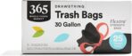 365 by Whole Foods Market, Flextra Strength Drawstring Trash Bags, 30 Gallon, 25 Count - Image 2