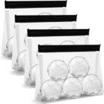 4 Pack Reusable Ice Storage Bags,Leak Proof Ice Bags With Secure Zip Close Design,Bpa-Free Ice-Bags,Free Lunch Bag,Durable Ice Bag,Freezer Storage Bag for Ice and Food Storage - Image 2