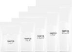 500 Pcs Small Plastic Zip Bags, 5 Sizes, 2 Mil Thick Clear Reclosable Poly Baggies for Jewelry, Treats, Candy, Party Favors, Storage - Image 2