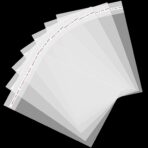 5x7 Inch 240Pcs Self Sealing Clear Cellophane Bags, Adhesive Cookie Treat Bag for DIY, Small Products, Food, and Gift Packaging - Image 2
