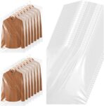60 Pcs Dry Cleaning Bags, 35.4 x 23.6 In Clear Plastic Garment Bags for Coat Shirt Dust-Proof Clothing Storage Bag for Home, Dry Cleaners, Travel - Image 2