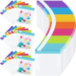 70 Pcs Pill Pouch Bags Zippered Reusable Medicine Pouches Travel Plastic Pill Bags Self Sealing Medicine Organizer with Slide Lock for Medication, Vitamins, Jewelry, Daily Small Items(Bright Style) - Image 2