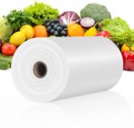 9.8 X 13.8 Inch Plastic Produce Bags Roll, 1000 Bags of 1 Big Roll for Fruits, Vegetable, Bread, Clear Kitchen Food Storage Bags (Medium) - Image 2