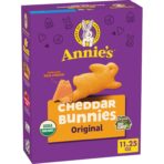 Annie's Organic Cheddar Bunnies Original Baked Snack Crackers, 11.25 oz - Image 2