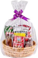 Awpeye Clear Basket Bags 20Pack Large Cellophane Gift Bags for Baskets Cellophane Wrap for Gift 2 Mil Thick (24"x30") - Image 2