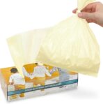BOS, Odor-Sealing Dirty Diaper Trash Bags - Disposable Bags - Scent & Smell Free [90 count] (Medium) - Image 2