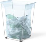 Bag Holder Stand for 39-45 Gallon Plastic & Paper Bags, 30" - For Garbage, Trash, Leaves, Lawn Yard Work, Laundry, Parties - Heavy Duty Indoor Outdoor Portable Metal Rack Dismantles for Easy Storage - Image 2