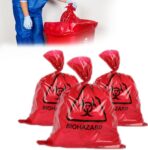 Biohazard Waste Bags - Disposable Safety Bag, Autoclavable, Puncture Resistant, 20 Gal Capacity, 1.77 mil, 45 mircon, 24"x 31" (30 PCS) - Image 2