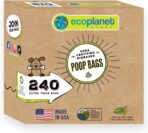 Compostable Dog Poop Bags I 240 Bags I Made in USA I Completely Biodegrades 90 Days After Use I 100% Plant Based I Eco-Friendly I Extra Strong, Leak Proof, 9”x12”, Premium Thickness - Image 2