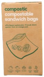 Compostic Compostable Sandwich Bags 20 Count, 20 CT - Image 2
