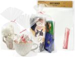 EKAPACKAGING Clear 8x11Inches 50Pcs Twist Ties Flat Bottom Gusset Cellophane Bags Candy Party Favor Gift Mugs Treats Cookie Goodie Bags Gift Basket Wrapping for Birthday Party, Easter, Mothers Day - Image 2