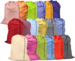 Extra Large Laundry Bag 18Pcs, Varied Colors, Travel Laundry Bags with Drawstring Closure, 30"x40", for college, dorm and apartment dwellers (18Pcs) - Image 2