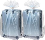 Fainne 10 Pack Extra Large Clear Plastic Storage Bags 32 x 48 Inch 3.94 Mils Giant Jumbo Moving Flat Plastic Storage Bags for Clothes Packing Luggage Suitcase Furniture Comforter Bike Blanket - Image 2