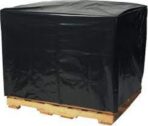 Farm Plastic Supply - Pallet Cover Bags 50 Pack - 3 Mil Black (55" x 53" x 75") - Heavy Duty Construction Grade Strength Pallet Bags, Polyethylene Pallet Bags, Outdoor Protection, and Pallet Storage - Image 2