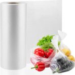 Food Storage Bags, 12" x 16" Clear Plastic Produce Bags, for Food, Fruit, Vegetable, Kitchen, Refrigerator Storage, 350 Bags/Roll (1 Rolls) - Image 2