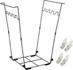Garden Trash Bag Holder - Outdoor Leaf Bag Support Stand Multi-Use Metal Garbage Bag Holder Frame Holds 30-45 Gallons Bag for Leaves, Camping, Yard Weeding, Lawn Party - Image 2