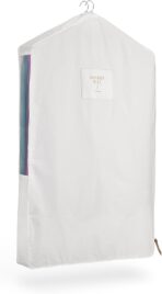 Hayden Hill Luxury Organic Cotton Garment Storage Bag - Short 40 Inch - Breathable Hanging Clothes Bag for Short Dresses, Jackets & Suit Bags for Closet Storage - Certified Carbon Neutral - Image 2
