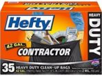 Hefty Contractor Heavy Duty Clean-Up Bags, 42 gallon, 35 count - Image 2
