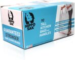 Hippo Sak - Tall Kitchen Garbage Bags with Ergonomic Handles - 13 Gallon Trash Bags - Super Strong, Patented Reinforced Bottom and Leak Proof Tall Kitchen Trash Bags - Heavy Duty Trash Bags (90 Count) - Image 2