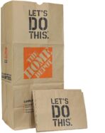Home Depot Heavy Duty Brown Paper 30 Gallon Lawn and Refuse Bags for Home and Garden (30 Lawn Bags) - Image 2