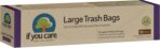 If You Care Large Trash Garbage Bags with Drawstring, Made of Recycled Material for Garbage and Waste, Heavy Duty – 10 Count, 30 Gallon - Image 2