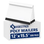 KKBESTPACK Poly Mailers Shipping Envelope Self Sealing Bags (12x15.5 500pcs) - Image 2