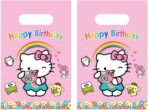 Losede 30pcs Small Cartoon Birthday Gift Bags - Image 2