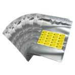MWRF Source 100 PC Zip Lock Top Anti-Static Bags and Labels for Electronic Devices, 8x12 inches, 203x304 mm - Image 2